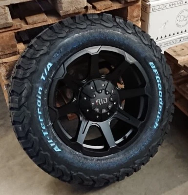 RID R05 9x18 6x139,7 Felgen + Reifen BF Goodrich KO2 265/65/18 Ranger Hilux L200 - Bild 1 von 2