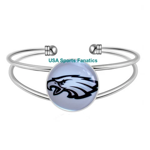 NFL - Philadelphia Eagles Team Logo Adjustable Bangle Bracelet Cover