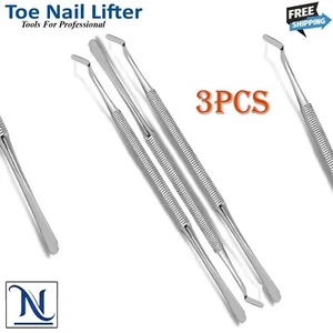 X3 Toe Nail Lifter Nail Cleaner Manicure Pedicure Chiropody Podiatry Tools - Picture 1 of 4