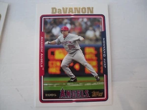 2005 Topps #45 Jeff DaVanon - Foto 1 di 2