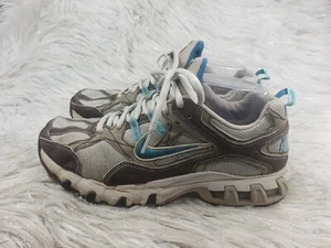 NIKE 315049-032 Trail Running Shoes Brown Blue Sneakers Size 8.5 / 40 - Picture 1 of 6