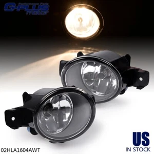 Clear Bumper Fog Lights w/ Bulbs Fit For Altima Maxima Rogue Sentra Left+Right - Picture 1 of 12