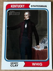2009 TOPPS AMERICAN HERITAGE HENRY CLAY #71 NM-MT Condition - Picture 1 of 2