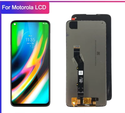 WIGENTO Für Motorola Moto G9 Plus LCD Display Einheit Touch Ersatz Reparatur Schwarz Neu