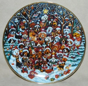 Campana Babbo Natale Edizione Limitata Cimelio Piatto Decorativo Bill Franklin Nuova Nuova di Natale - Foto 1 di 5