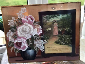 Victorian Style Hand Painted Photograph Frame - Picture 1 of 5