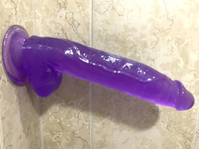 10-Inch-BIG-HUGE-Dildo-Realistic-Waterproof-Suction-Cup-Men-Penis-Female-Sex-Toy - Image 1 of 4