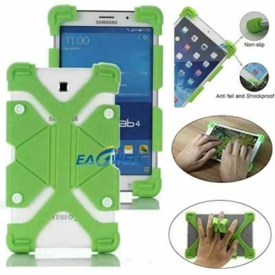 Kids Safe Shockproof Silicone Case Cover Kickstand For 7.0 8.0 10.1 inch Tablet - Image 1 of 4