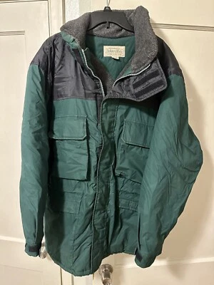 Chaqueta de Colección St Johns Bay Verde Peso Pesado Para Hombre XL Foto 1 de 4