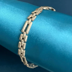 AZI Italienisches Sterling 925 Silber Armband - Bild 1 von 10