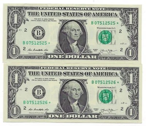 US$1 x 2 Consecutive 25&26 New York 2B Washington UNC . (RB11) - Picture 1 of 4