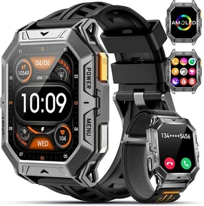 LIGE TX1-A Montre Connectée 1000mAh Batterie, 2.13" AMOLED - Zdjęcie 1 z 7