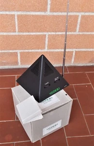 Radio PIRAMIDE anni 80 SANPAOLO Banca Collection Addex Design PYRAMID AD-1500 - Picture 1 of 2