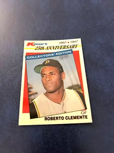 1987 Topps Kmart Baseball Roberto Clemente #2 HOF Set Break NM-MT - Picture 1 of 2