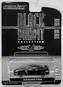 GreenLight 2015 Nissan GT-R (R35) Black Bandit Series 13 New 1:64 Diecast Car - Picture 1 of 2