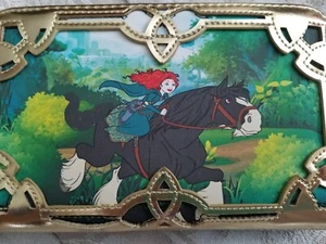 Loungefly Merida Brave Zip Wallet Princess Movie Scene Pixar Disney - Picture 1 of 9