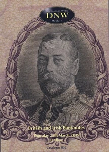 Catálogo de subasta de billetes británicos e irlandeses DNW 28 de marzo de 2019 - Imagen 1 de 1