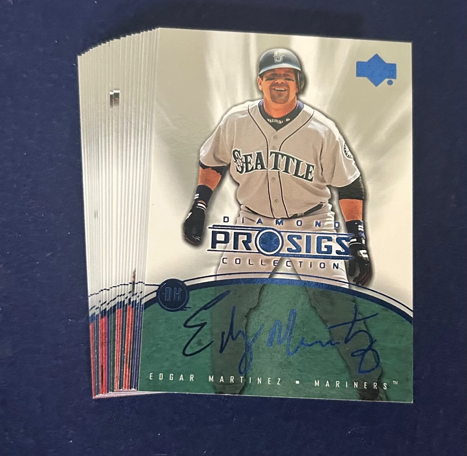 2004 UPPER DECK DIAMOND COLLECTION PRO SIGS LOT OF 23 SHARP PACK FRESH - Image 1 of 4