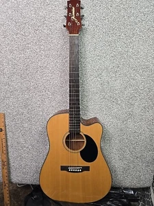 Jasmine Guitar JD36CE Nat U Acoustic Electric - Picture 1 of 16