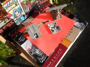 VARIFLEX SLIDE SKATEBOARD TRUCKS PARA CUBIERTA DE 8"🤣one Man Band & UK EBAYER 20 AÑOS - Imagen 1 de 11