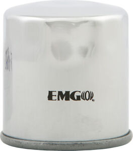 Emgo 10-82220 Oil Filter - Chrome