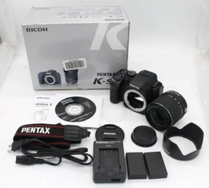 PENTAX K-S2 20.1MP Digital SLR Camera Black&SR smc 18-135mm F3.5-5.6 ED AL Lens - Picture 1 of 10