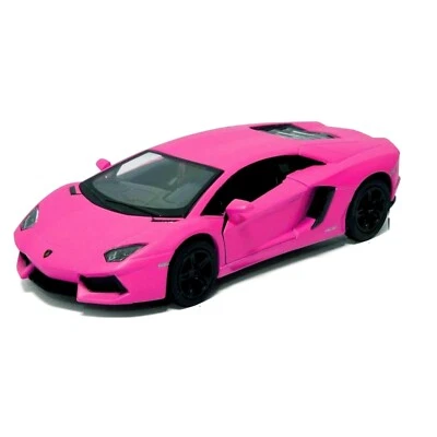 5370/1Lamborghini Aventador LP700-4, ярко-розовый 5 - 1/38 масштаб литой игрушечный автомобиль - Изображение 1 из 4