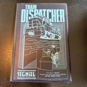 Train Dispatcher Signal Computer Consultants 1985 Computerspiel IBM PC - Bild 1 von 7