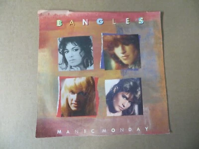 Bangles - Manic Monday 1985 Columbia Records 38-05757 7" 45 rpm Single EX/VG+ Foto 1 de 4