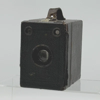 ZEISS IKON Caja 4 1/2" x 3" y Estuche - Caja Cámara Fotográfica Antigua Pantalla No Probada Solo Foto 1 de 4