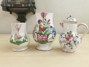 Fayence Lothringen 3 Kannen  T3061 - Bild 1 von 12