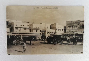 FEZ - CARTOLINA ILLUSTRATA IN BIANCO E NERO  - Imagen 1 de 2