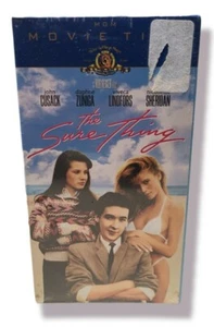 The Sure Thing (VHS) SEALED.. John Cusack, Anthony Edwards, Tim Robbins - Picture 1 of 5