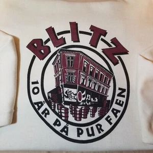 Blitz House Hoodie Oslo Norway Antifascist Punk Rock Anarchist LGBTQ NO Vinyl CD - Picture 1 of 16