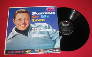 STEVE LAWRENCE "PORTRAIT OF MY LOVE" 1961 UNITED ARTISTS LP LQQQK!! - Picture 1 of 2