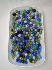 3.5 Pound Lot Assorted Size Glass Marbles - Not Cherry Picked - As Is  - Bild 1 von 5
