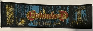 Entombed - Left Hard Path 9" x 2,5" Large Woven Strip Patch [Death Metal] - Bild 1 von 2
