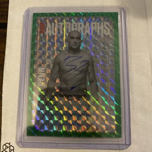 2025 Topps Chrome UFC BJ Penn Octagon Autographs Green Geometric /99 - Picture 1 of 2