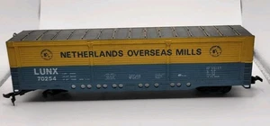BACHMANN NETHERLANDS OVERSEAS MILLS LUNX 70254 BOX CAR - HO Scale - Picture 1 of 9