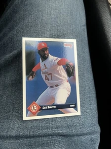 1993 Donruss - LEE SMITH Card #548 St. Louis Cardinals Baseball - Picture 1 of 2
