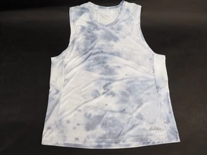 Neu! Sugoi Herren Hogs Back Singlet Ärmellos Training Größe Medium Blau Marmor - Bild 1 von 6