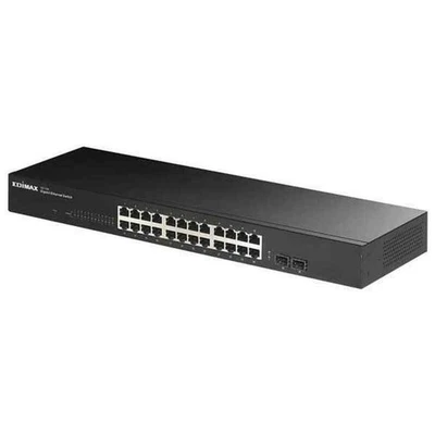 Schalter für das Netz mit Schaltschrank Edimax GS-1026 V3 Gigabit Ethernet 52 - Bild 1 von 3