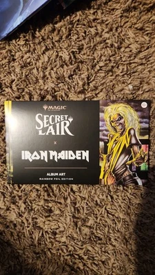 Secret Lair x Iron Maiden: Album Art - Rainbow Foil MTG - Image 1 of 2