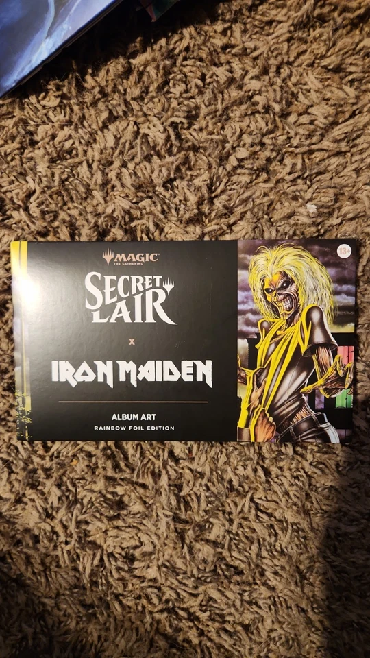 Secret Lair x Iron Maiden: Album Art - Rainbow Foil MTG - Image 1 of 2