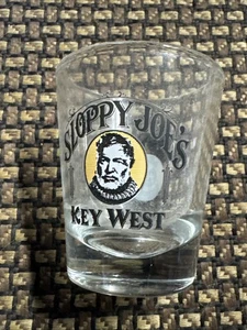 Sloppy Joe's Key West Shot Glass Souvenir Novelty Clear Glass - Picture 1 of 2