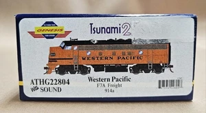 Athearn G22804 HO Western Pacific F7A Diesel Locomotive w/DCC & Sound #914a - Picture 1 of 5
