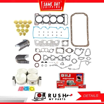 Kit de reconstrucción de motor 89-94 para Mazda B2600 2,6 L L4 SOHC 12v DNJ EK450 Foto 1 de 4