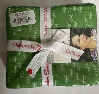 The North Pole by Stacy Iest Hsu for Moda 8 Fat Quarters Bundle - Image 1 of 4