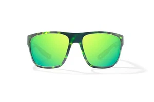 Bajio Las Rocas Polarized Sunglasses – Green Tortoise Matte Frame with Green ... - Picture 1 of 8