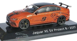 JAGUAR XE SV PROJECT 8 2017 AUTO - 1:43 - INKL. STÄNDER/KOFFER - UNGEÖFFNET - Bild 1 von 1